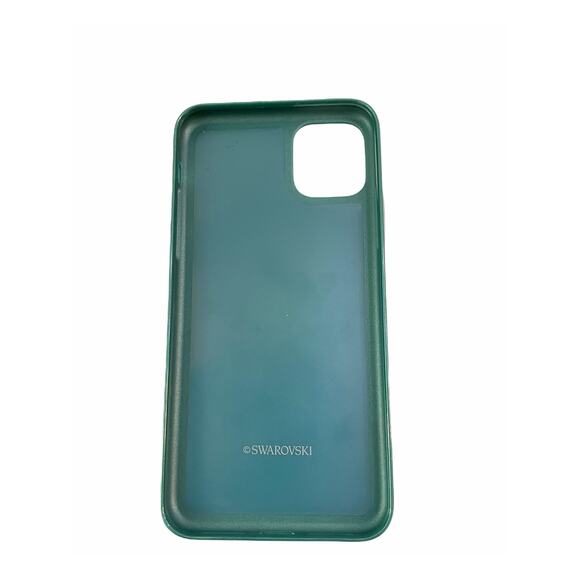 Swarovski Glam Rock Bumper Phone 11 Pro Max Green - Picture 4 of 11
